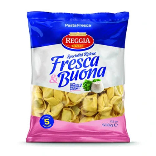 REGGIA Tortellini cu Ricotta si Spanac 500 g - WALTI