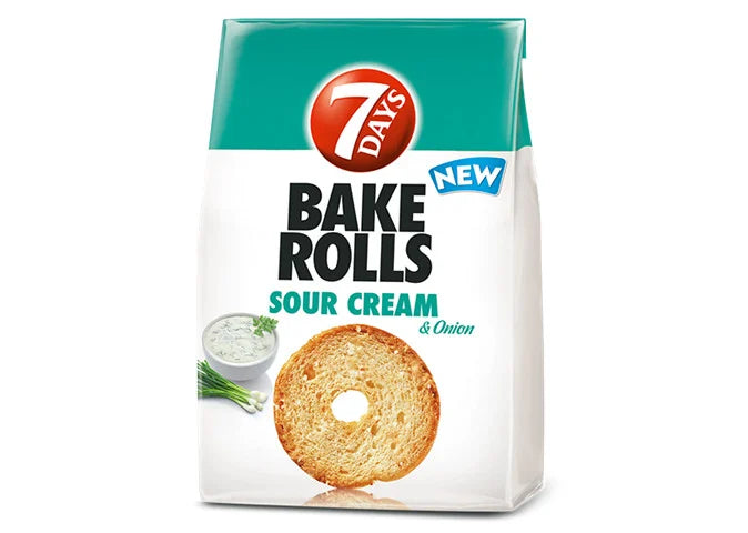 7 DAYS BAKE ROLLS Sos Cream si Onion 80 g - WALTI