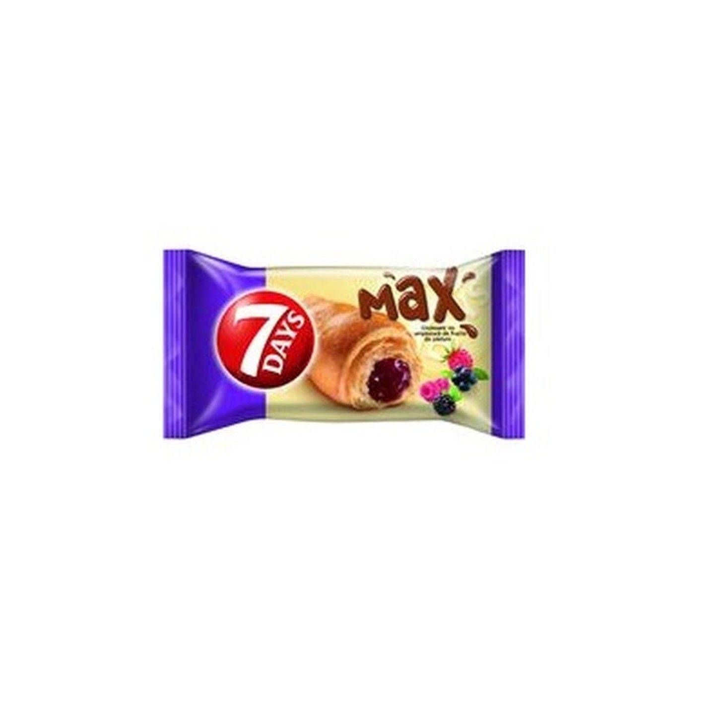 7 DAYS Max Croissant Fructe De Padure 80 g