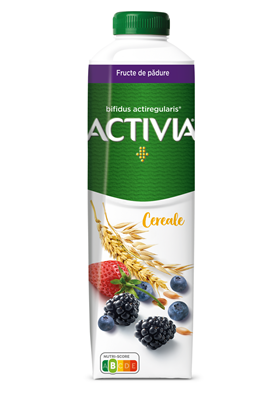 ACTIVIA Iaurt de Baut Cu Cereale Integrale 320 g