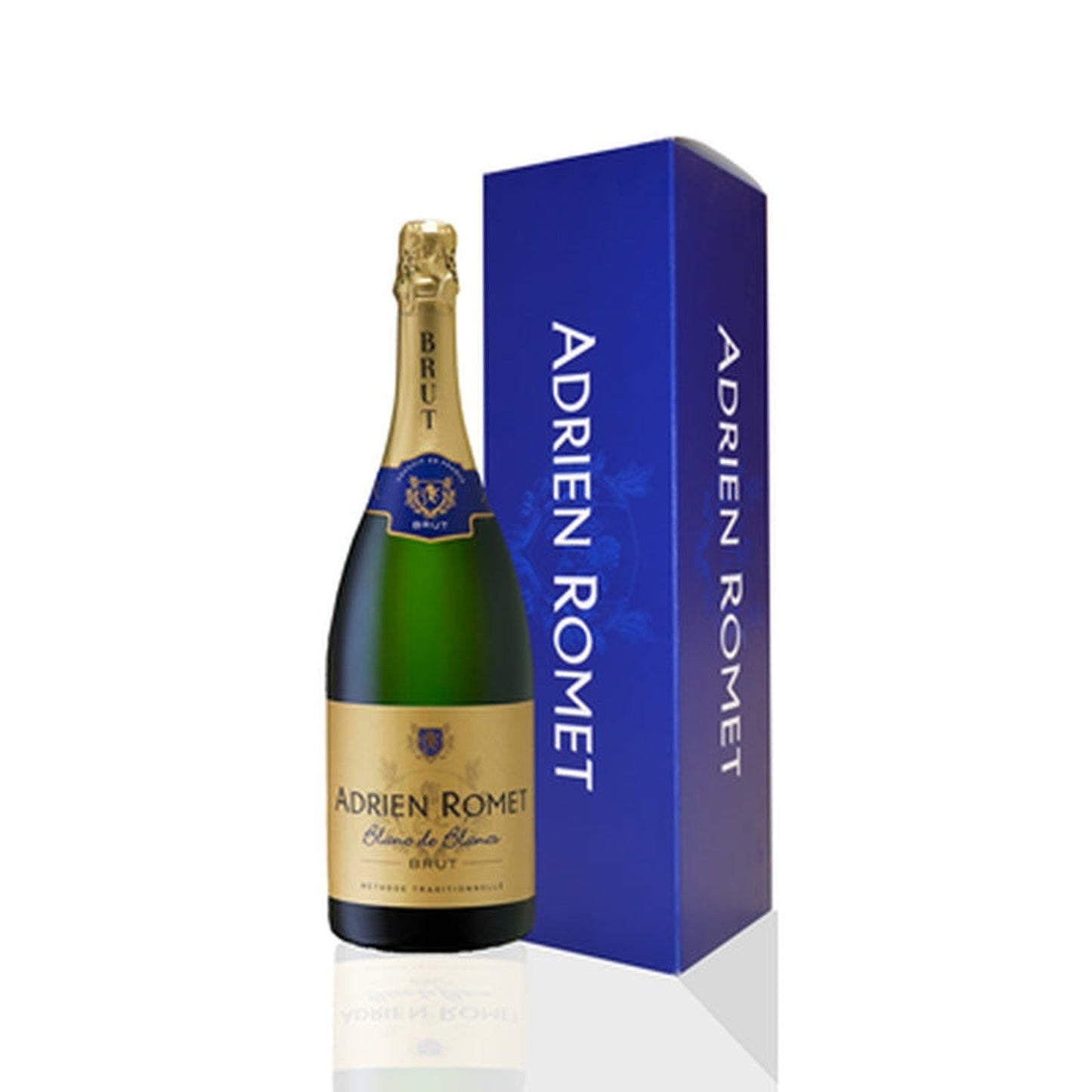 ADRIEN ROMET Methode Traditionelle Brut Vin Alb Sec SGR 0,75 L