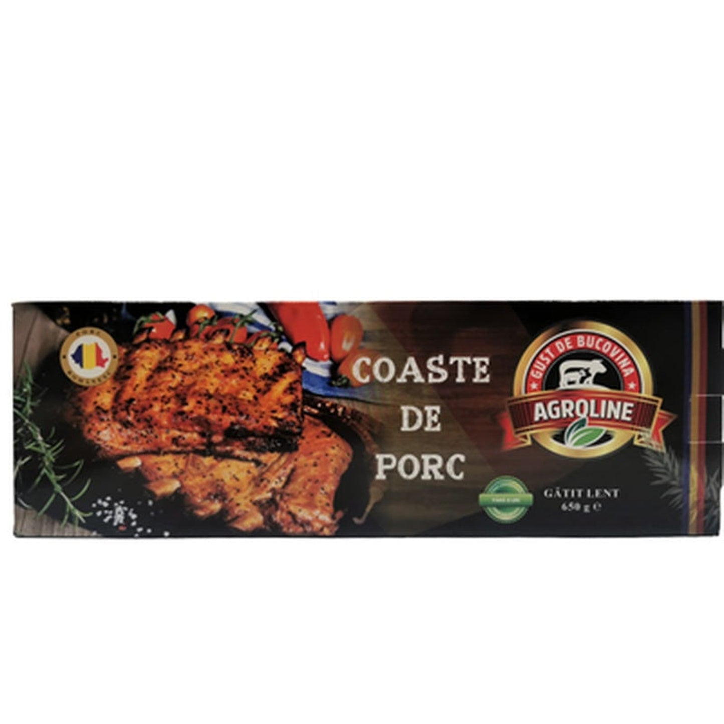 AGROLINE BUCOVINA Coaste Porc Gatite 650 g