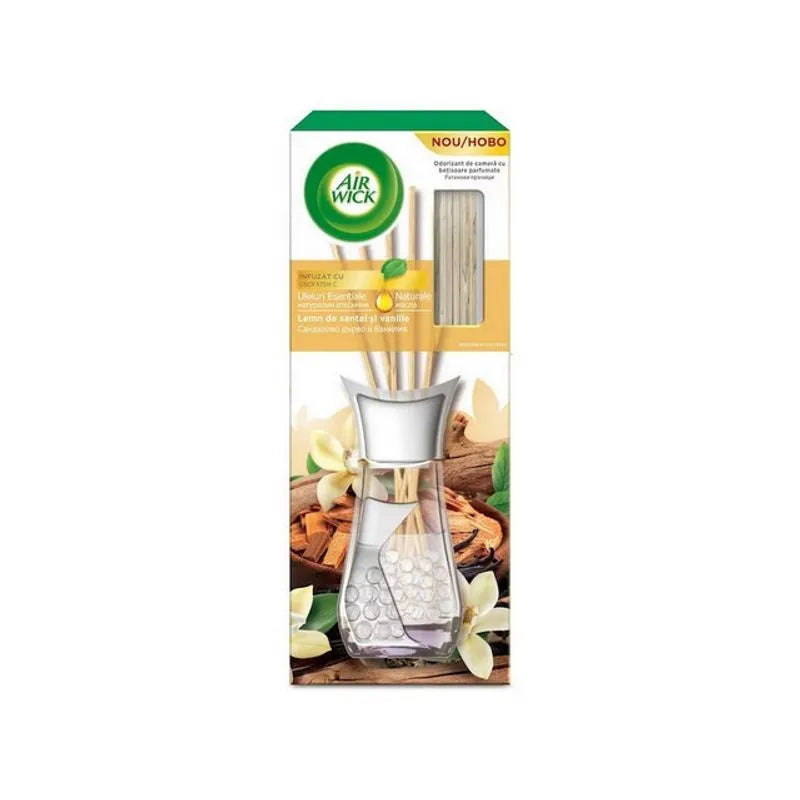 AIR WICK Reed Odorizant de Camera cu Parfum de Santal & Vanilie 30 ml - WALTI