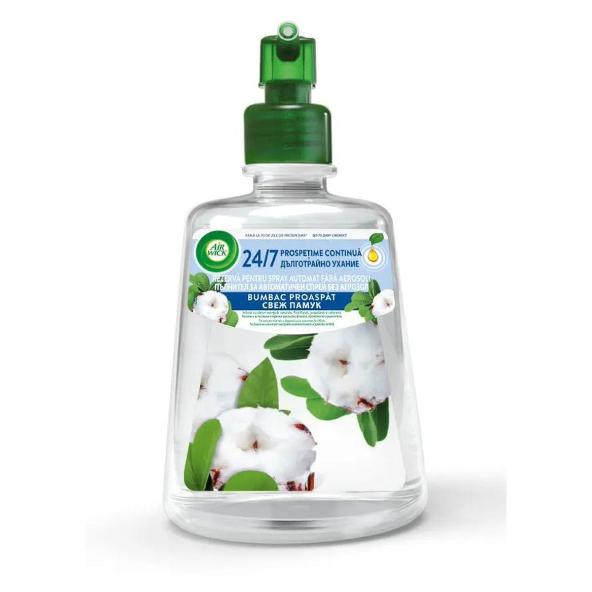 AIR WICK Rezerva Odorizant Camera Bumbac Proaspat 228 ml