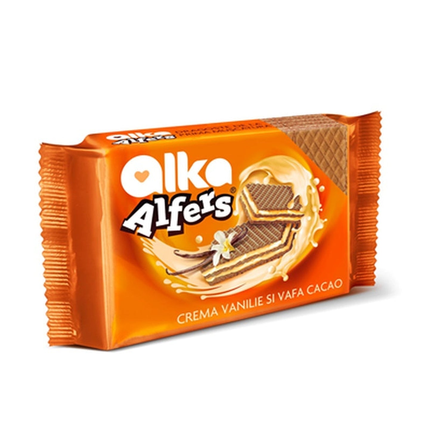 ALFERS Napolitane Crema De Vanilie 170 g
