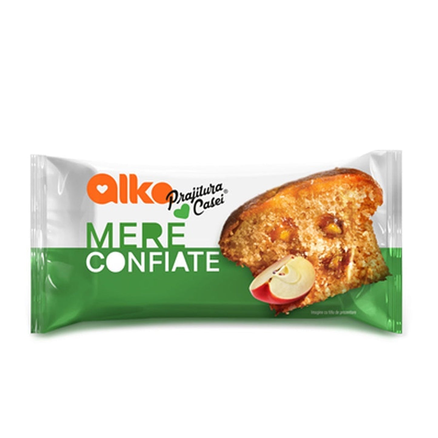 ALKA Mini Prajitura Casei cu Mere Confiate 60 g