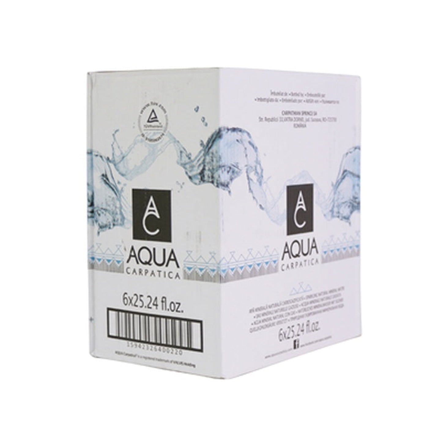 AQUA CARPATICA Plata SGR 0,75 L