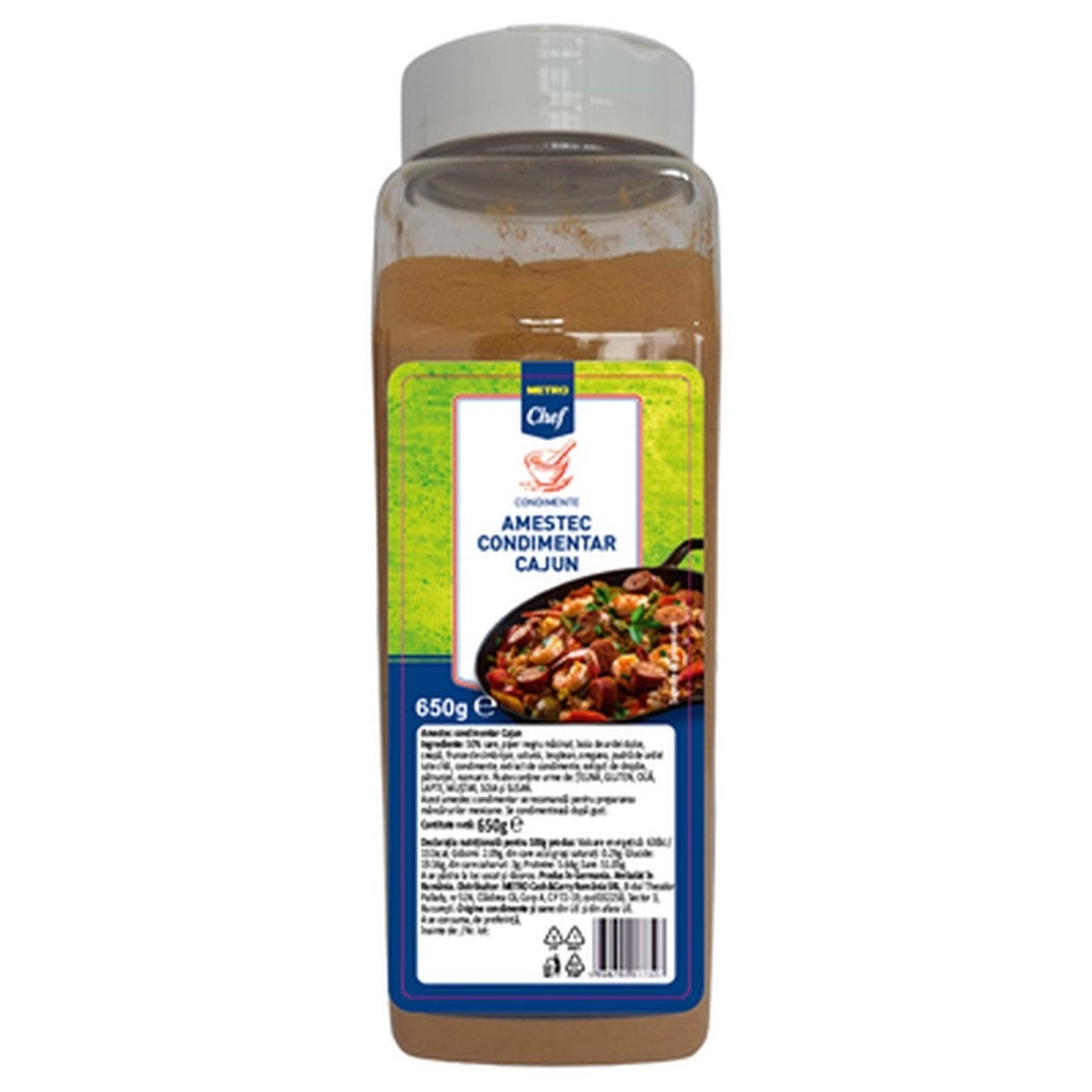 Amestec Condimentar Cajun 650 g