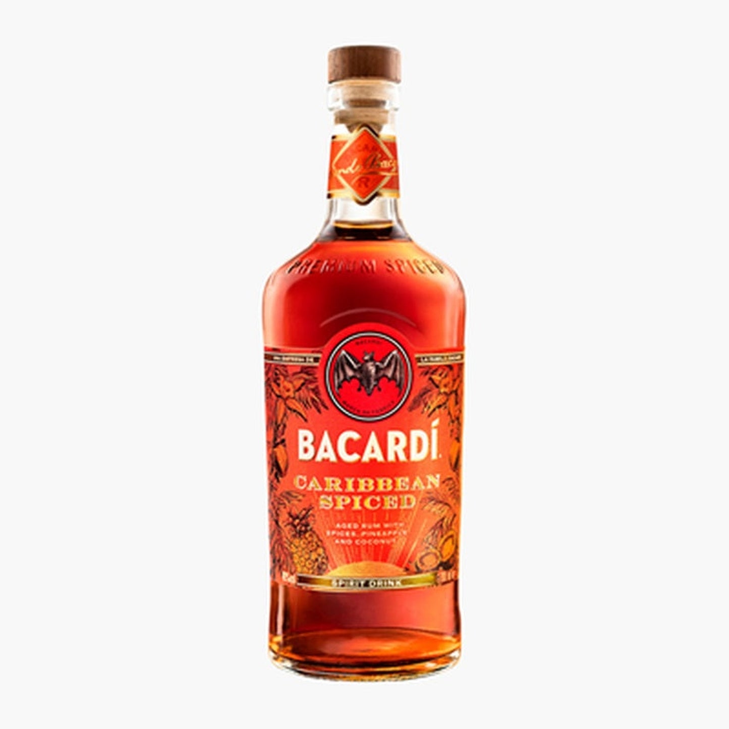 BACARDI Caribbean Spiced Rom 40% SGR 0,7 L