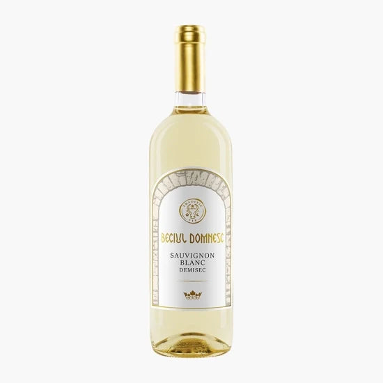 BECIUL DOMNESC Sauvignon Blanc Vin Alb SGR 0,75 L - WALTI