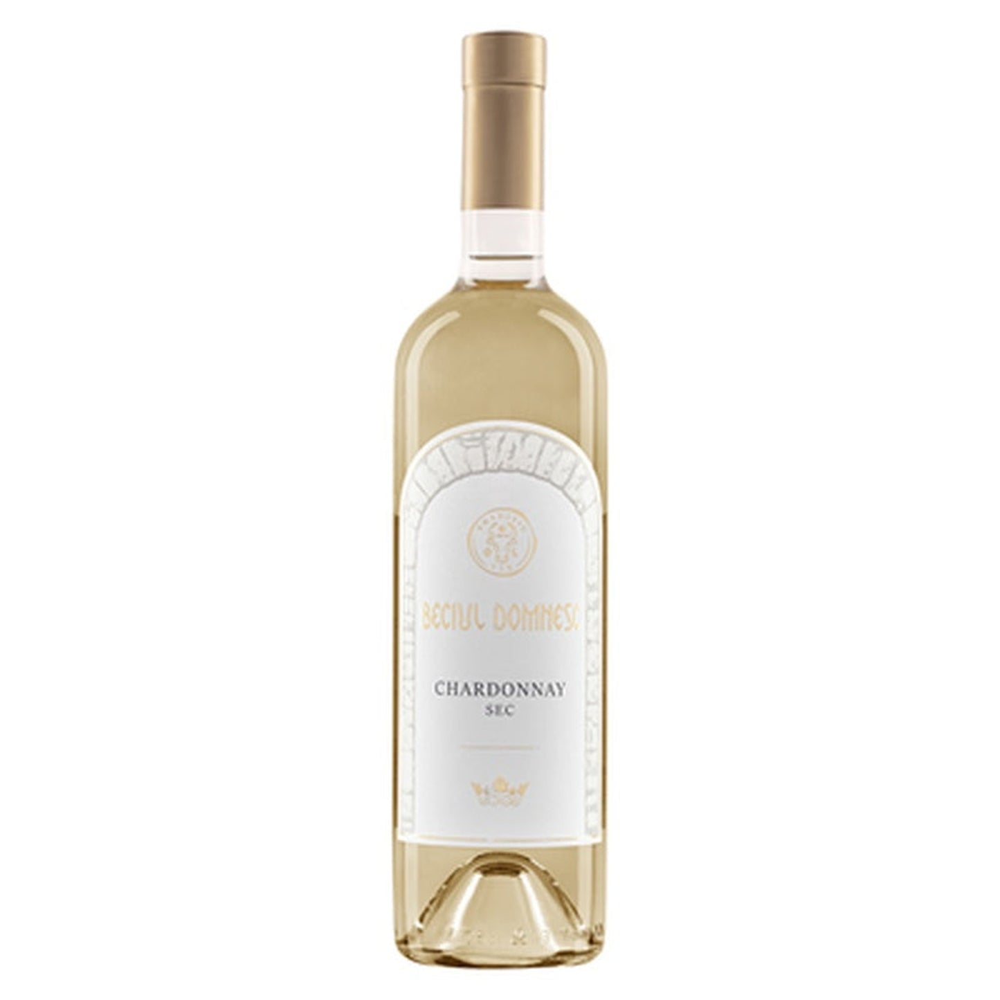 BECIUL DOMNESC Chardonnay Vin Alb Sec SGR 0,75 L