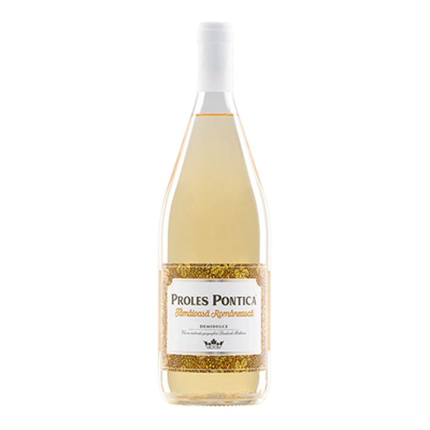 BECIUL DOMNESC PROLES PONTICA Tamaioasa Romaneasca Vin Alb Demidulce SGR 1,5 L
