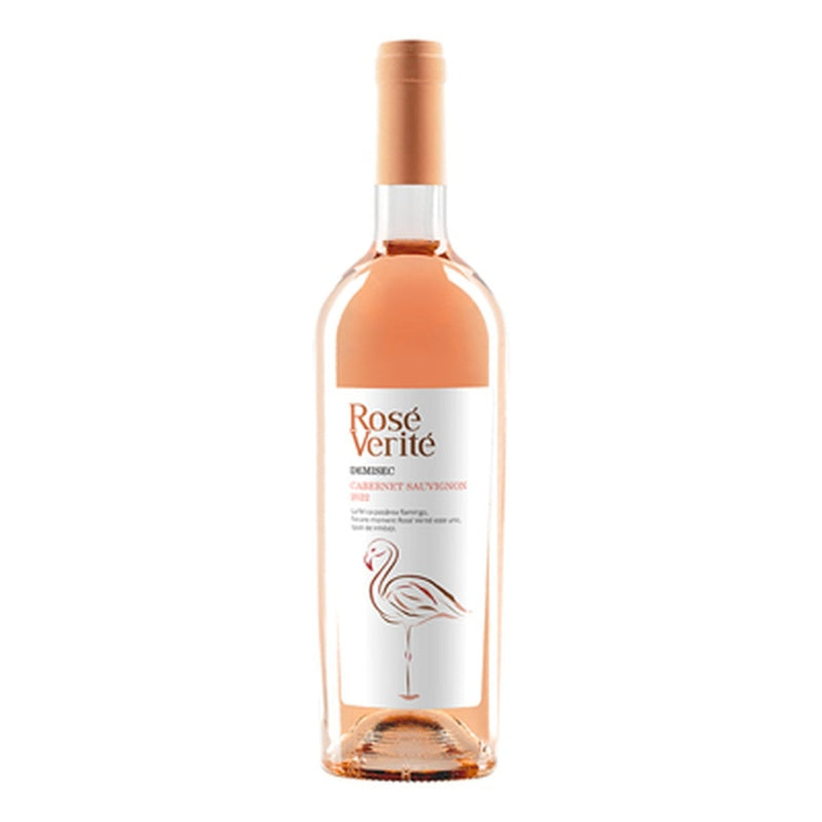 BECIUL DOMNESC ROSE VERITE Cabernet Sauvignon Vin Rose Demisec SGR 0,75 L