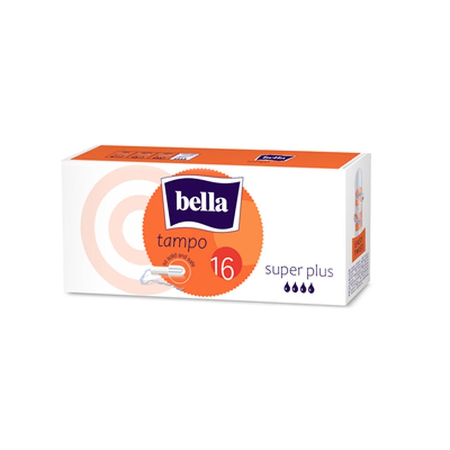 BELLA Tampoane pentru Flux Menstrual Abundent 16 bucati