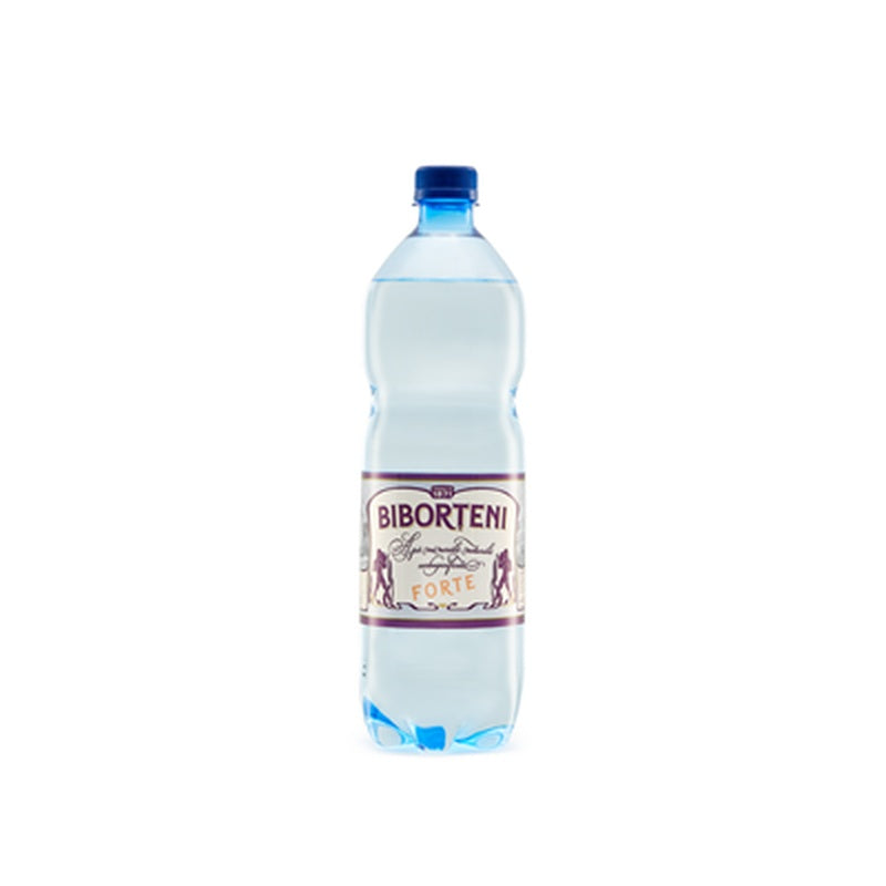 BIBORTENI Apa Minerala Carbogazoasa Forte SGR 1 L