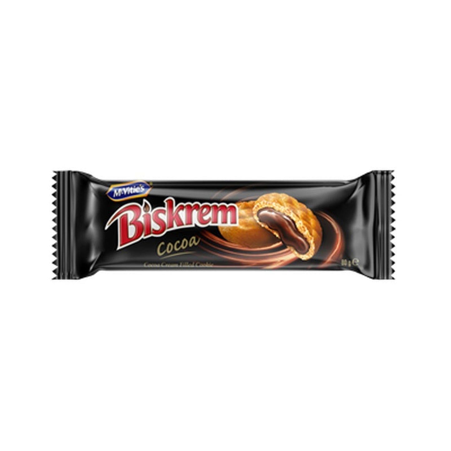 BISKREM Biscuiti cu Crema de Cacao 80 g