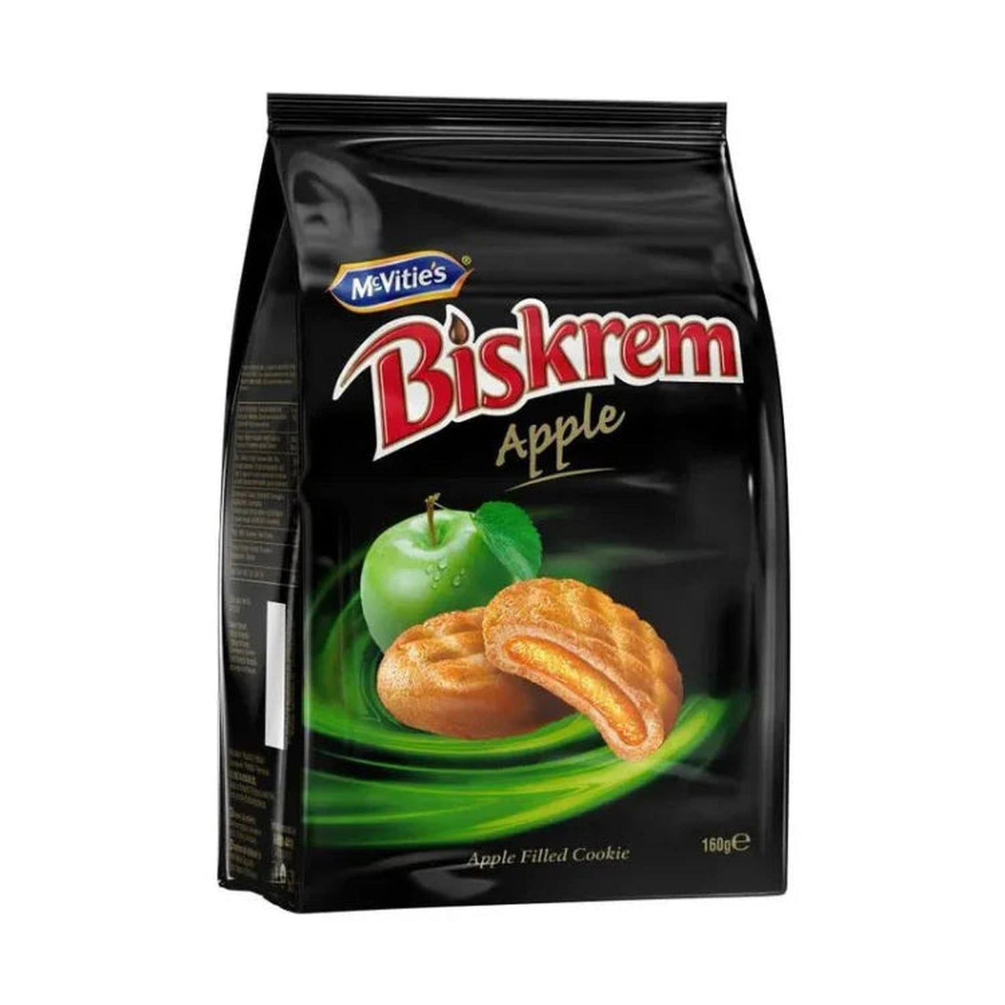 BISKREM Biscuti cu Crema de Mere 160 g