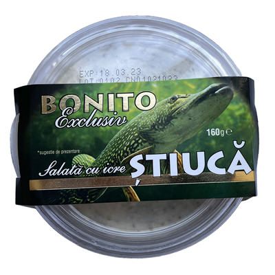 BONITO Exclusiv Salata Icre de Stiuca 160 g