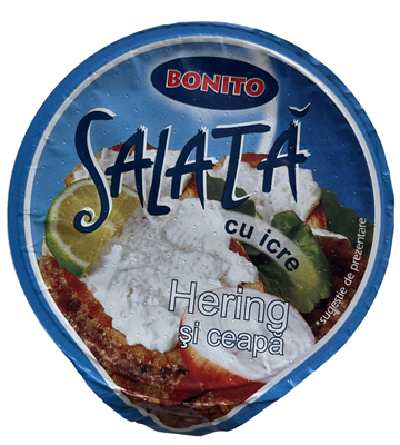BONITO Salata cu Icre de Hering si Ceapa 70 g