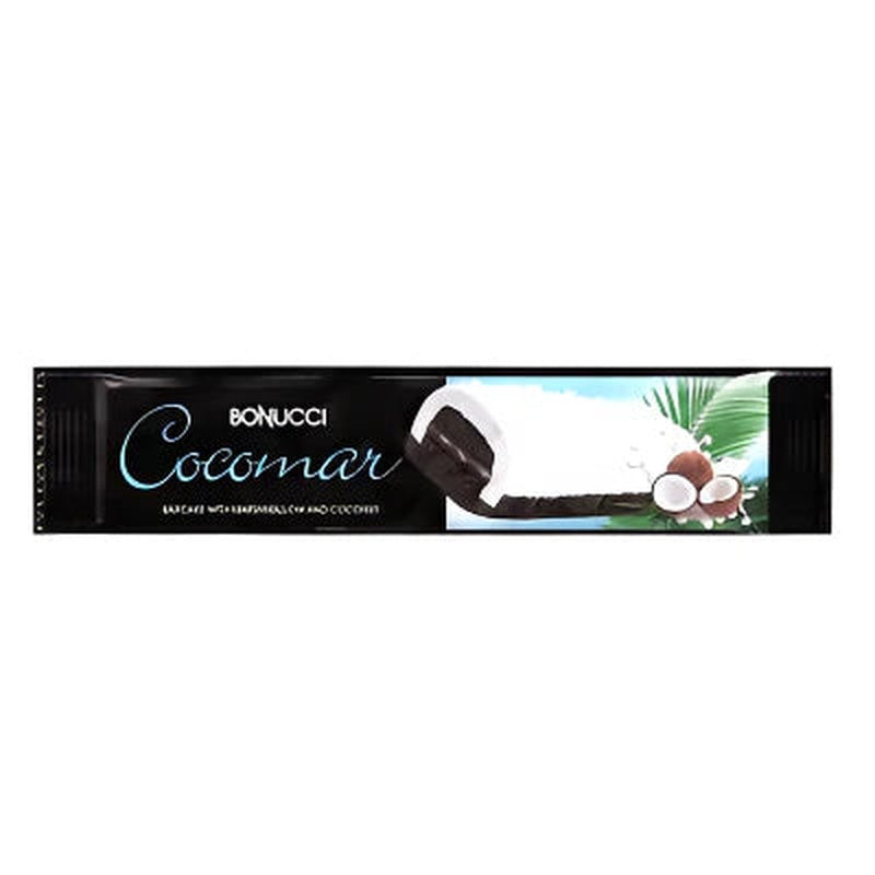 BONUCCI Cocomar Prajitura cu Crema de Cacao si Glazura de Bezea si Cocos 35 g
