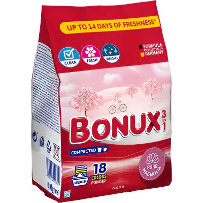 BONUX Pure Magnolia Detergent Rufe Manual 0,9 Kg - WALTI