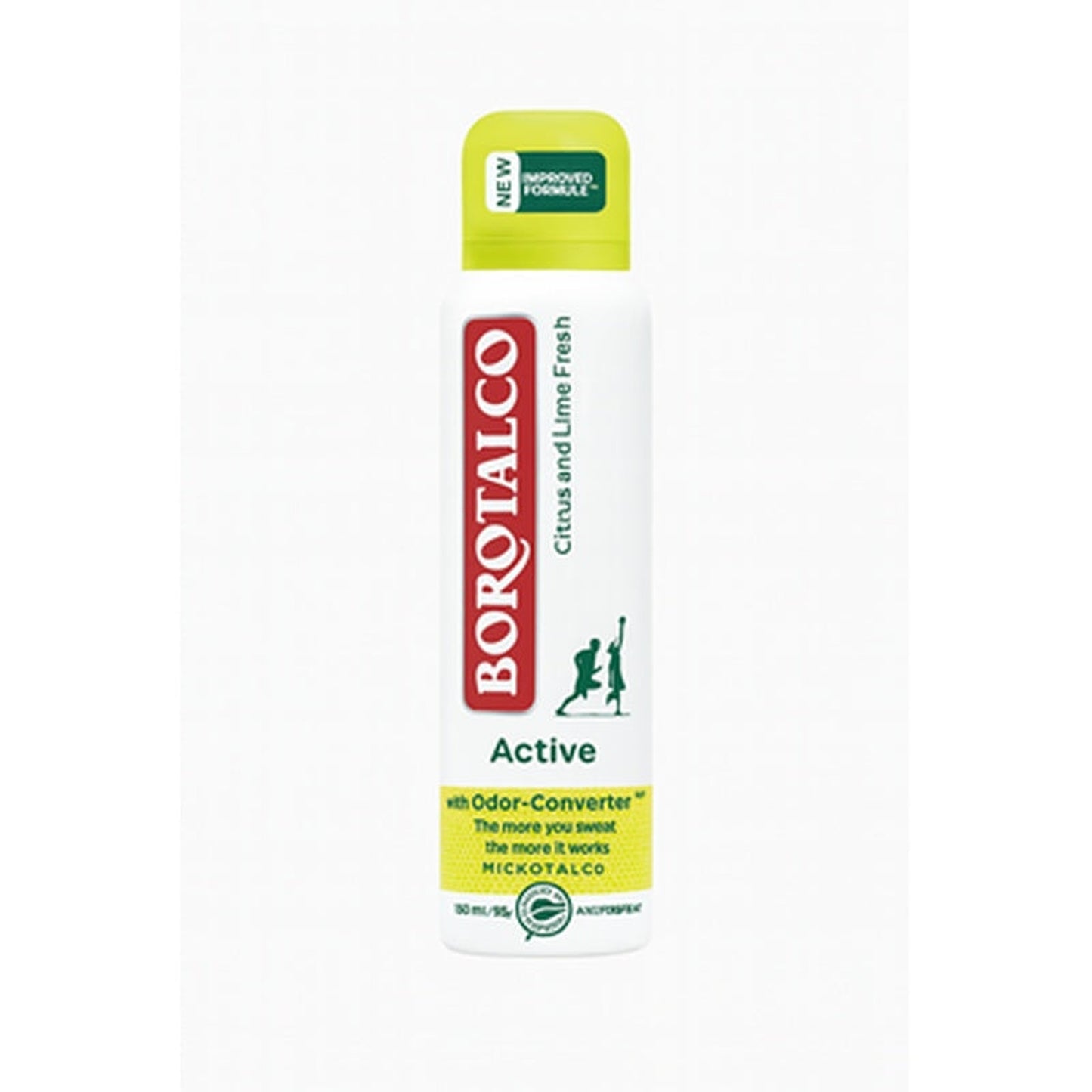BOROTALCO Deodorant Spray Active Citrus & Lime 150 ml