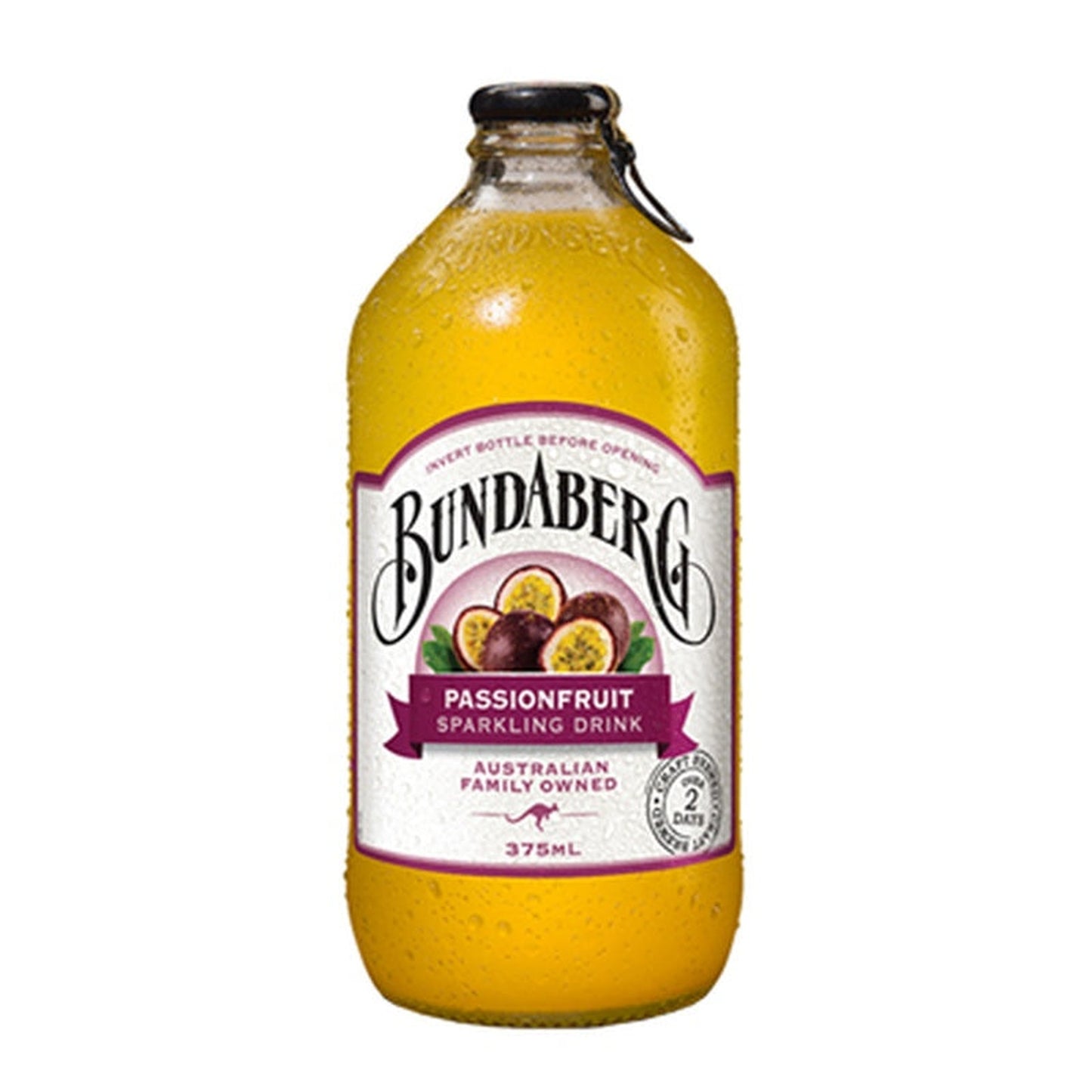 BUNDABERG Băutură Carbogazoasă Fructul Pasiunii SGR 0,375 L