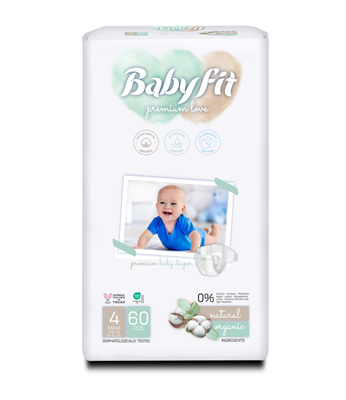 Baby fit Scutece Maxi 60 Bucati Numarul 4