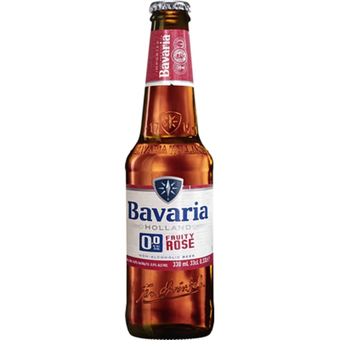 Bavaria Bere AromaFructe Rosii 0% SGR 0,33 L