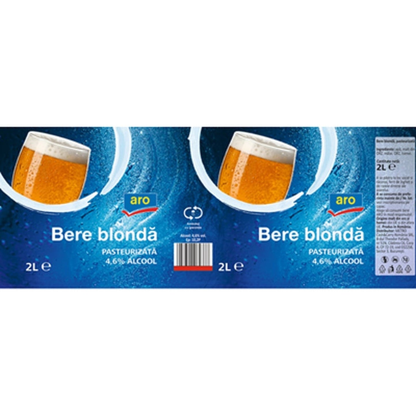Bere Blonda Pet SGR 2 L