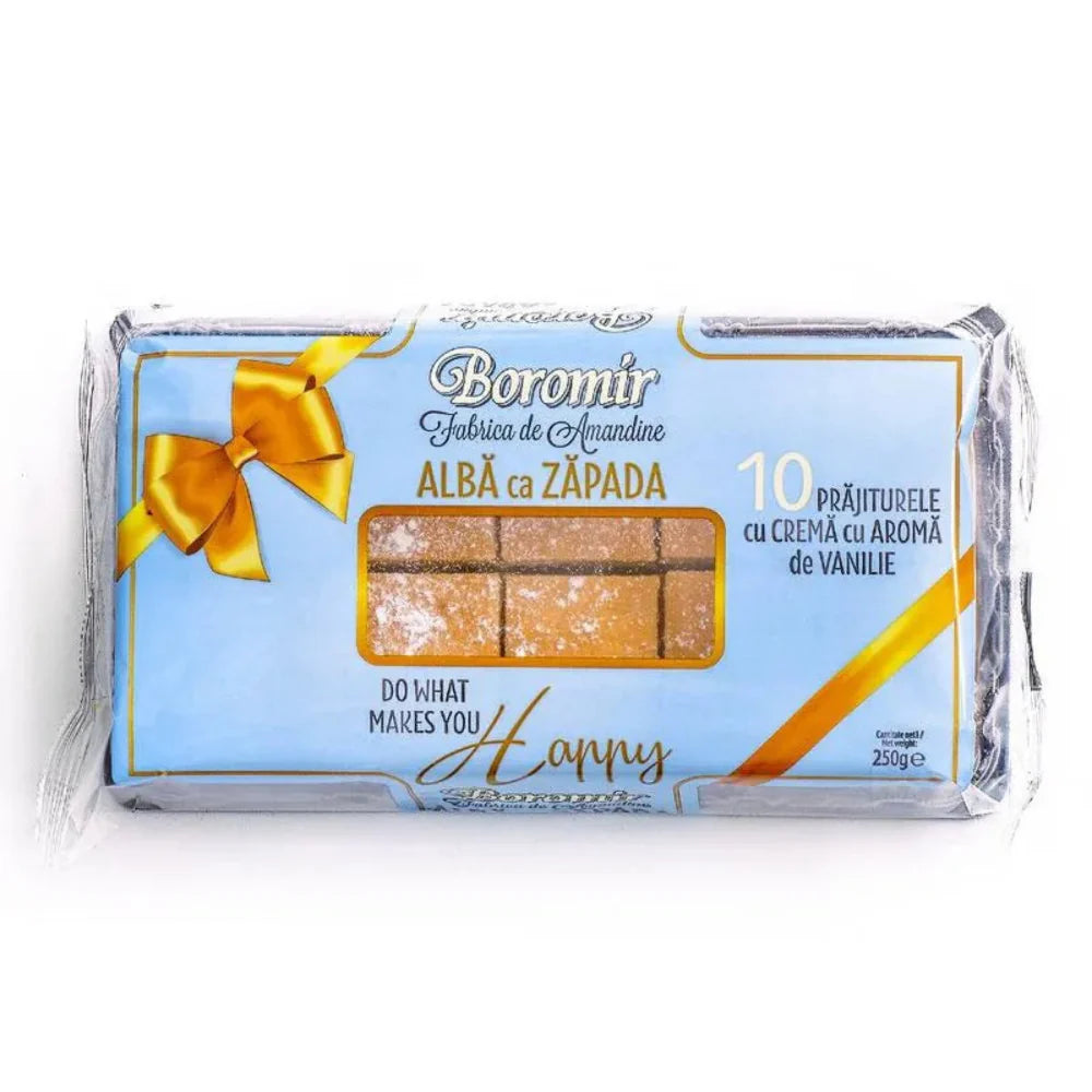 Boromir Prajitura Alba ca Zapada 250 g - WALTI