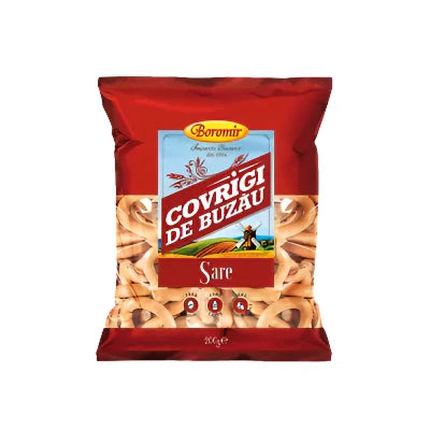 Boromir Covrigi de Buzau cu Sare 200 g