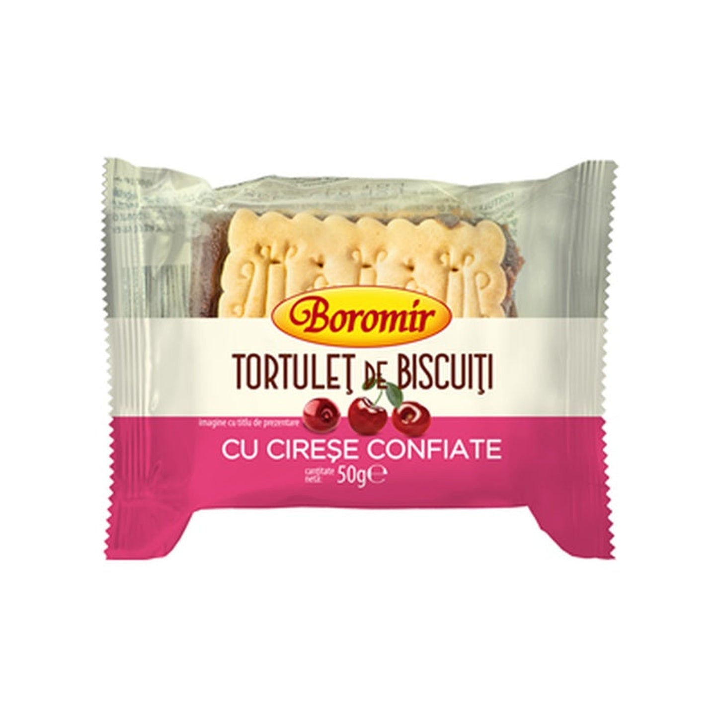 Boromir Tortulet Biscuiti cu Cirese 50 g