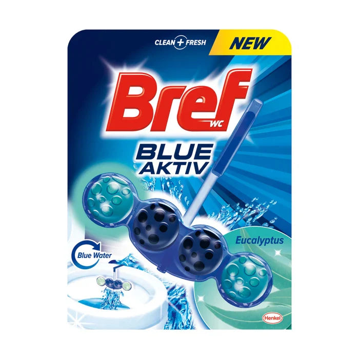 Bref Blue Aktiv Odorizant Toaleta Eucalipt 50 g - WALTI