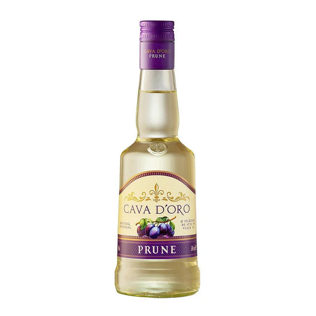 CAVA D'ORO Bautura Spirtoasa Prune 28% SGR 0,5 L - WALTI