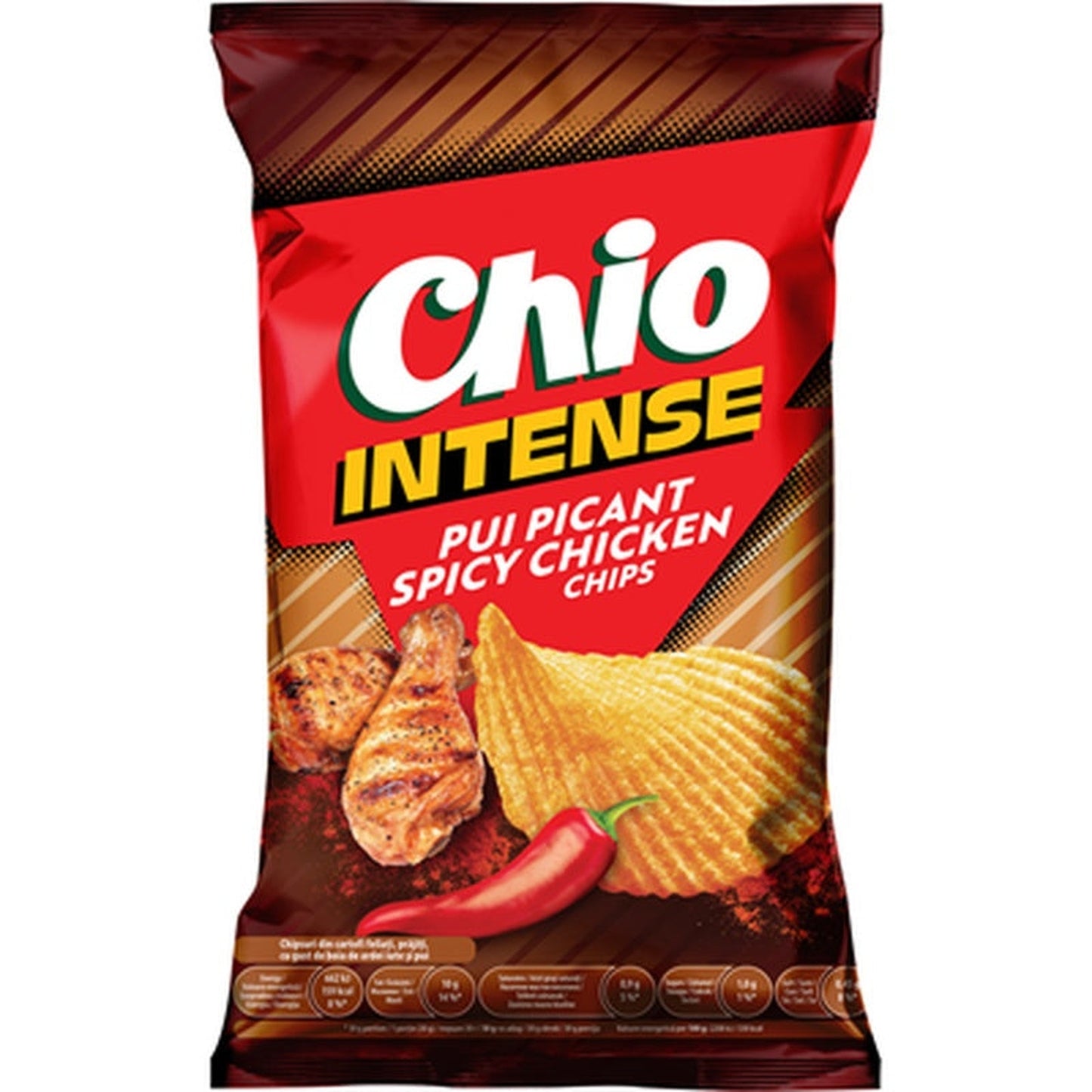 CHIO Chips Intense Pui Picant 120 g