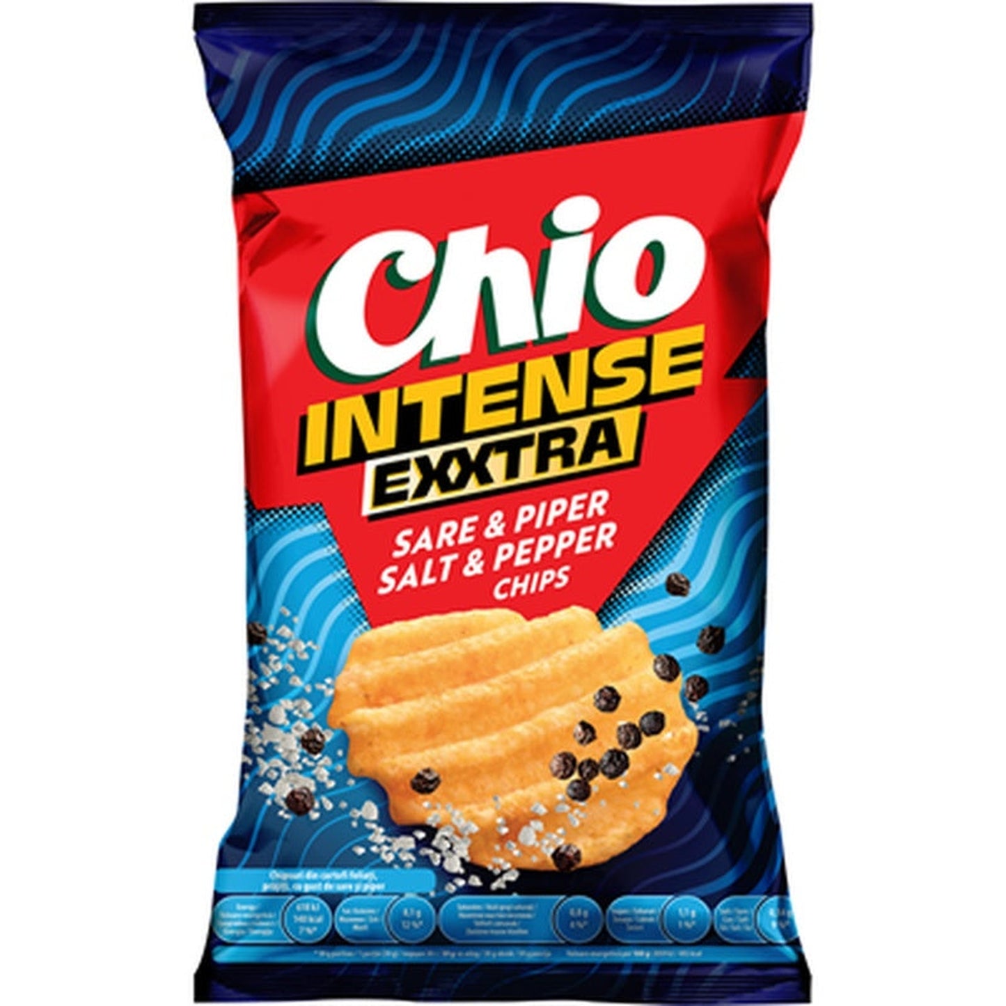 CHIO Extra Intense Cipsuri Sare & Piper 120 g