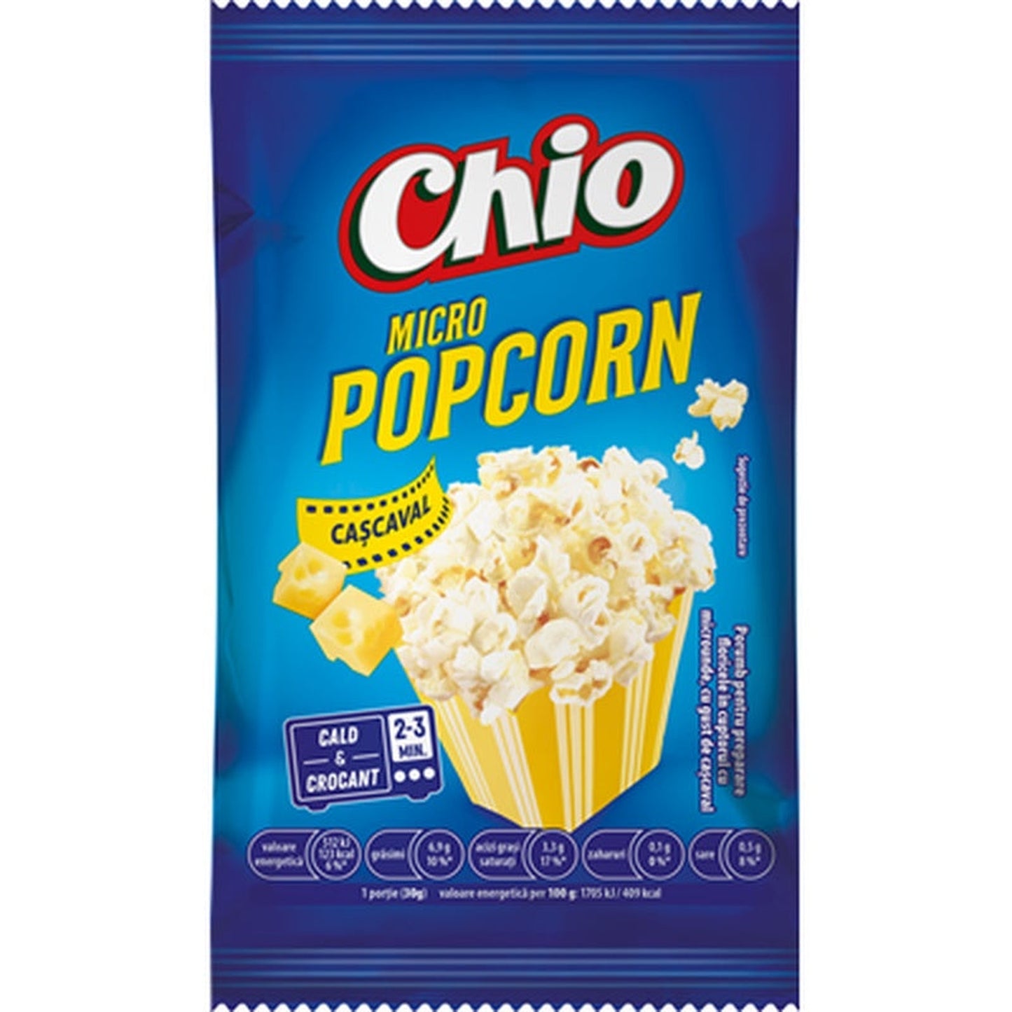 CHIO Popcorn Microunde Cascaval 80 g
