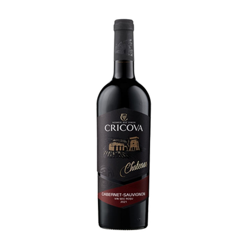 CRICOVA Chateau Cabernet Sauvignon Vin Rosu Demisec SGR 0,75 L