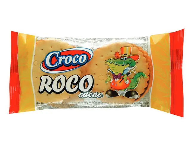 CROCO ROCO Biscuiti cu Crema de Cacao 56 g - WALTI