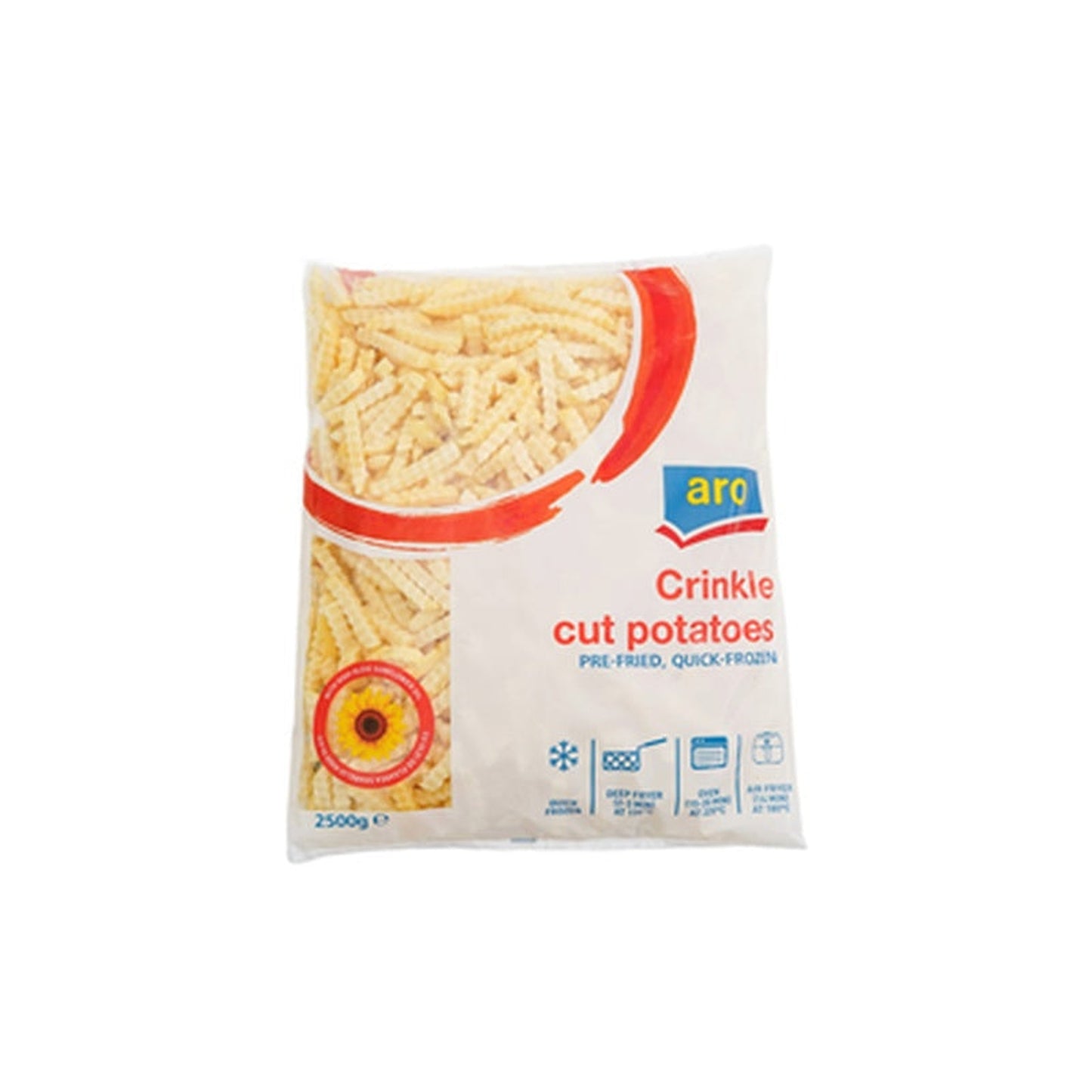 Cartofi Crinkle 2,5 Kg ❄