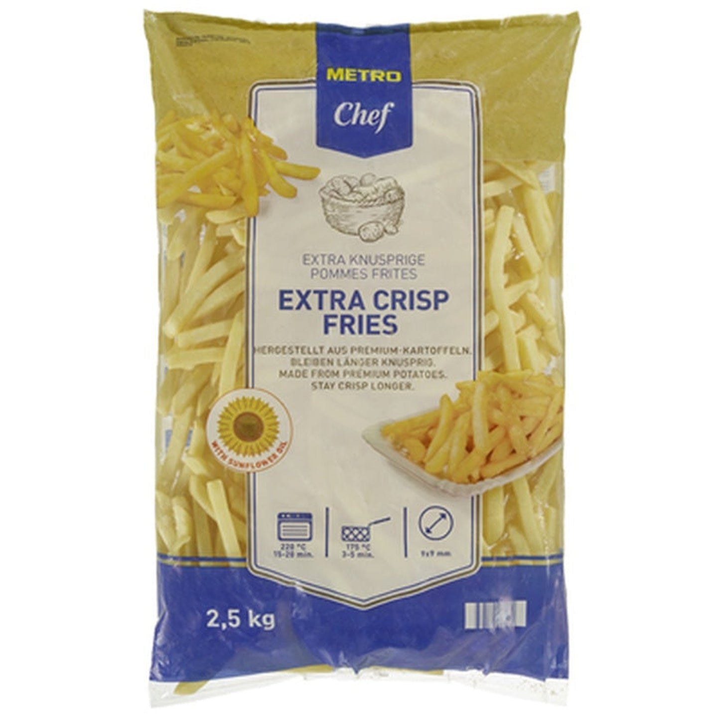 Cartofi Crocanti 2,5 Kg