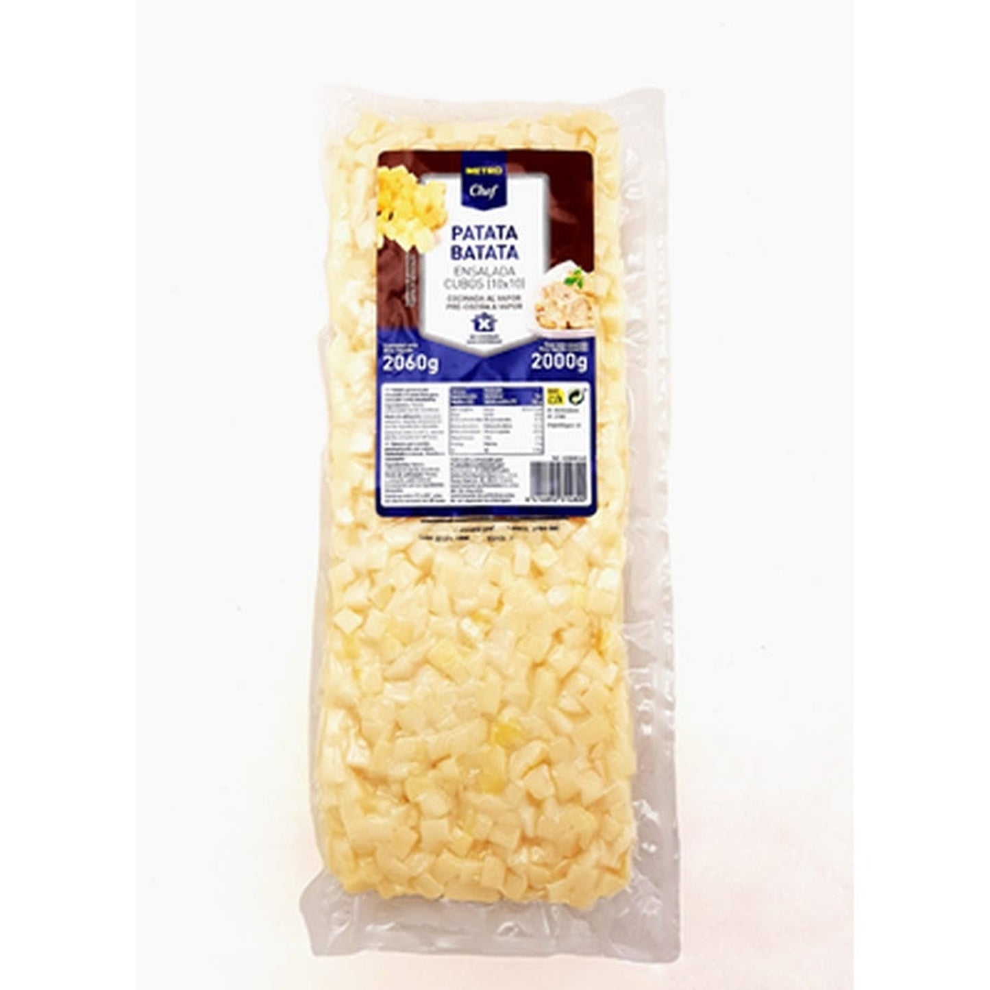 Cartofi Cuburi Calibru 10 mm 2 Kg