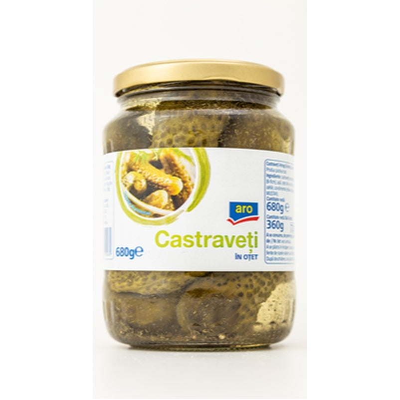 Castraveti In Otet Calibru 6-9 cm 3 x 680 G