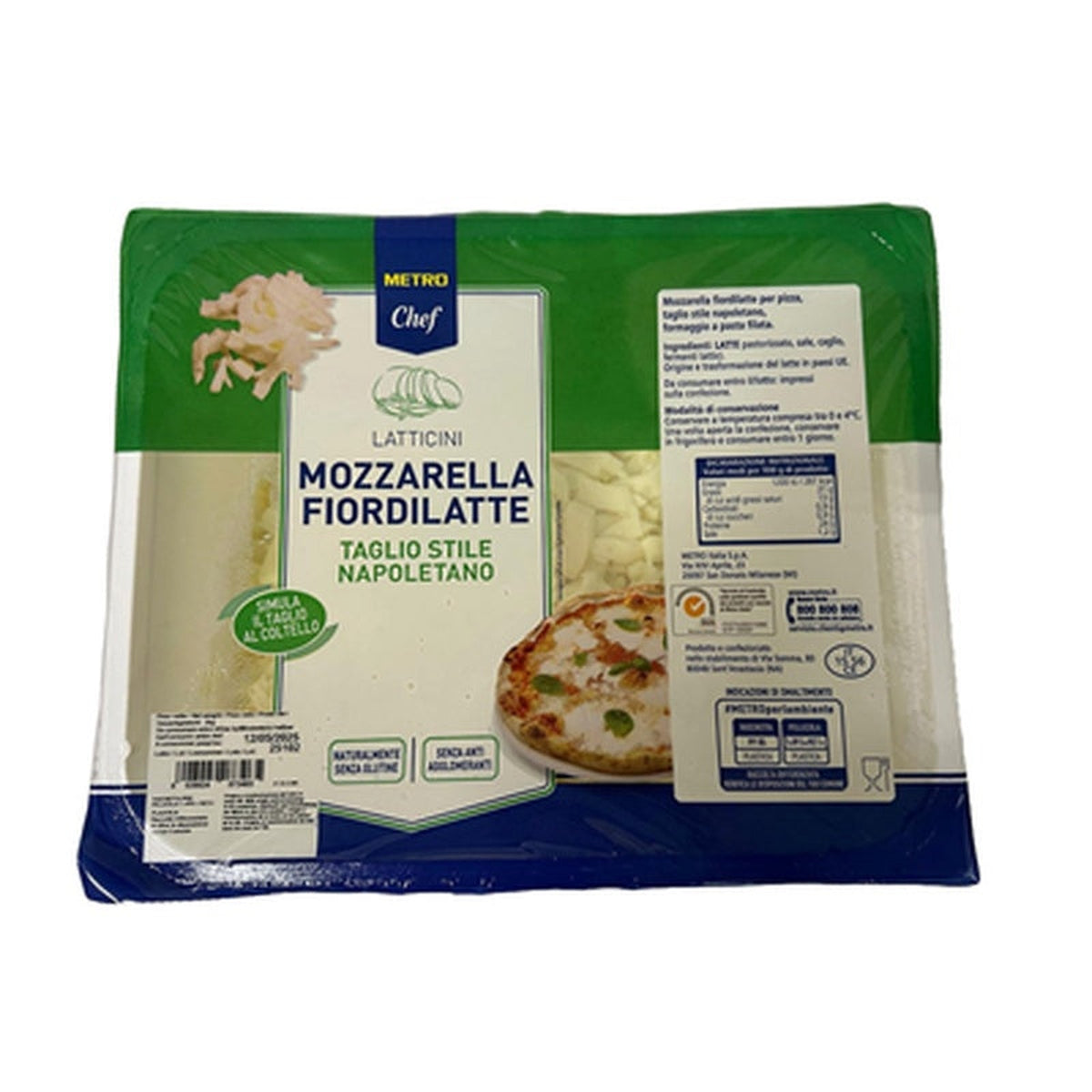 Chef Mozzarella Fiordilatte Napoli 2 kg