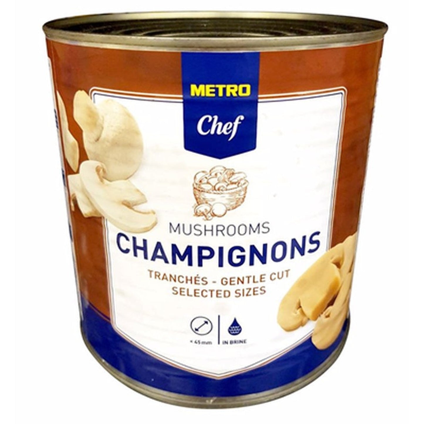 Ciuperci Taiate 2,55 Kg