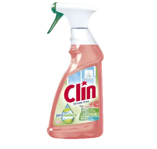 Clin Detergent Geamuri cu Pulverizator Parfum Grapefruit 500 ml - WALTI