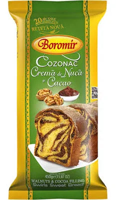 Boromir Cozonac cu Nuca 450 g - WALTI