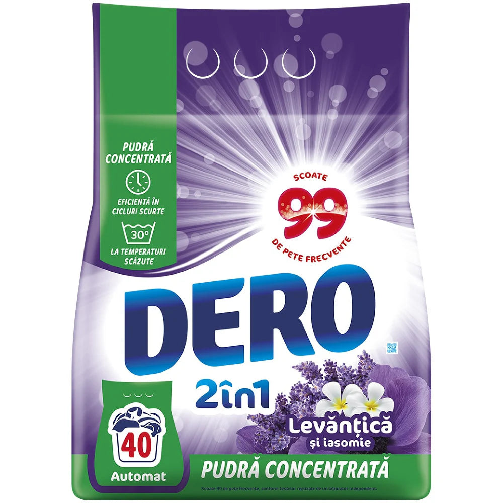 DERO 2 in 1 Detergent Rufe Lavanda 3 Kg - WALTI