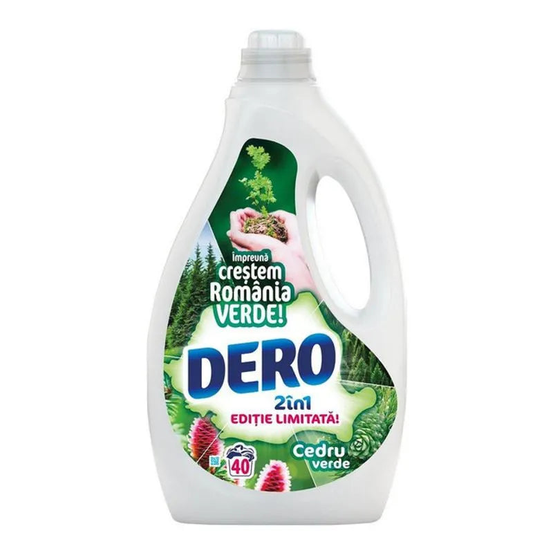 DERO Cedru Verde Detergent Rufe 2 L - WALTI